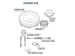 Audison Prima APBMW K4E 2-Wege Komponentensystem für BMW | Mini