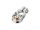 ACV Batterieklemme Pluspol silber  2 x10 mm²