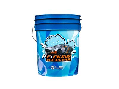 Liquid Elements Wascheimer CleanCar mit Deckel und Schmutzsieb 22 Liter